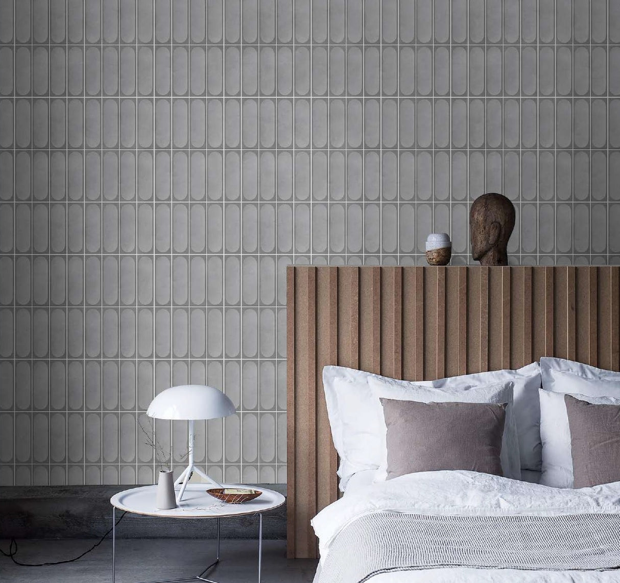 ZILIJ GREY - INDIAN TILES -  (  - WALL TILES SERIES - 600x300 mm - 24inchX12inch )