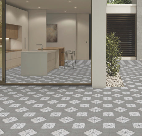 BLEND GREY - CREANZA -  (  - CREANZA PRO SERIES - 400x400x12 mm - 16inchX16inchX0.4inch )