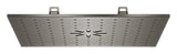 RAINSHOWER AQUA CEILING SHOWER COVER DUO - GROHE - (BRUSHED HARD GRAPHITE - G5-RAINSHOWER AQUA - 334x334 mm - 13.3inchX13.3inch)