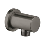 RAINSHOWER SHOWER OUTLET ELBOW 1/2 INCH- GROHE - (BRUSHED HARD GRAPHITE - RAINSHOWER - 0x15 mm -  0inchX0.5inch)