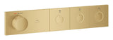 GRT AQUA THERMOSTAT TRIM 3 VALVES SMARTCONTROL - GROHE - (BRUSHED COOL SUNRISE - GROHTHERM - 0x15 mm -  0inchX0.5inch)