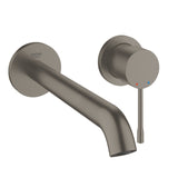 ESSENCE 2-HOLE, 1-HANDLE WALL-MOUNT BASIN MIXER, L SIZE - GROHE - (BRUSHED HARD GRAPHITE - G5 - ESSENCE - 0x15 mm -  0inchX0.5inch)