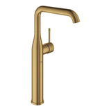 ESSENCE SINGLE-LEVER BASIN MIXER WITH SWIVEL SPOUT & POP-UP WASTE, 3/8 INCH, XL-SIZE, FLEXIBLE CONNECTION HOSES - GROHE - (BRUSHED CRAFTED COOL SUNRISE - G5 - ESSENCE - 0x10 mm - 0inchX0.37inch)