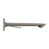 ALLURE 2-HOLE, 1-HANDLE WALL-MOUNT BASIN MIXER, M SIZE - GROHE - (BRUSHED HARD GRAPHITE - G5 - ALLURE - 0x15 mm -  0inchX0.5inch)