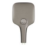 RAINSHOWER SMARTACTIVE 130 CUBE HAND SHOWER 3 SPRAYS W/O HOSE - GROHE - (BRUSHED HARD GRAPHITE - G5 - RAINSHOWER - 0x15 mm -  0inchX0.5inch)