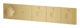 GRT AQUA THERMOSTAT TRIM 3 VALVES SMARTCONTROL - GROHE - (BRUSHED COOL SUNRISE - GROHTHERM - 0x15 mm -  0inchX0.5inch)