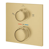 ALLURE THERMOSTATIC FOR CONC SHOWER/HANDSHOWER MIXER - 2 WAY DIVERTER - GROHE - (BRUSHED COOL SUNRISE - G5 - ALLURE - 0x15 mm -  0inchX0.5inch)
