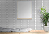 OVAL GREY HL - EUROPEAN -  (  - MIORCA - 300x75 mm - 12inchX3inch )
