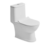 EWC ONE PIECE ACE W/SEAT COVER - HINDWARE -  ( STAR WHITE - ACE - 630x365 mm - 25.2inchX14.6inch )