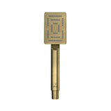 MAZE HAND SHOWER 65X95MM RECTANGULAR - JAQUAR FAUCETS -  ( ANTIQUE BRONZE - HAND SHOWER - 15x0 mm - 0.5inchX0inch )