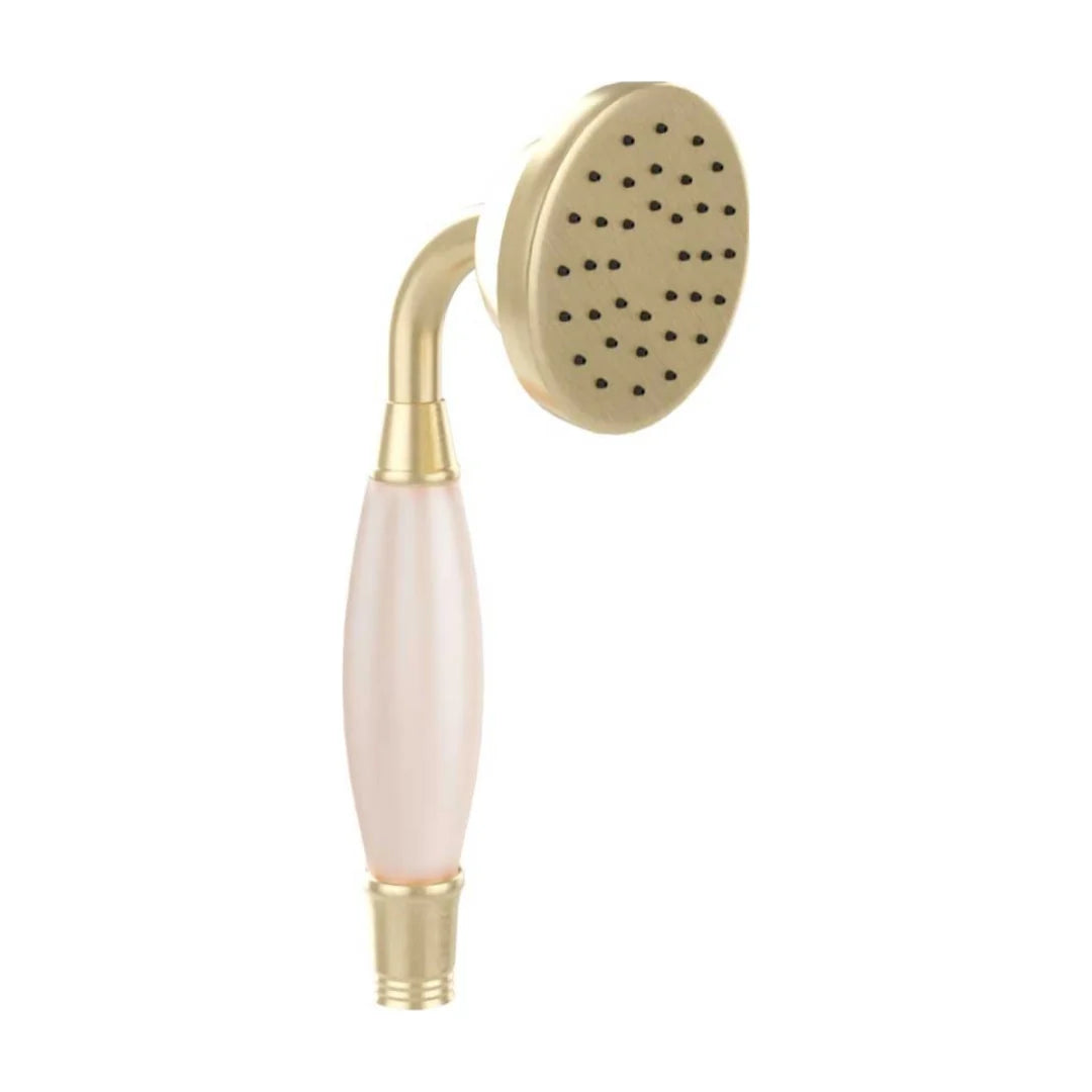 VICTORIAN HAND SHOWER ROUND - JAQUAR FAUCETS -  ( GOLD DUST - HAND SHOWER - 0x15 mm - 0inchX0.5inch )