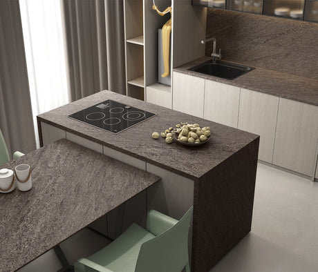 INGRESSO BROWN CRESTAMATTE - PORCEKO -  (  - ARDESIA DE INGRESSO - 3000x790x15 mm - 118.11inchX31.1inchX0.6inch )