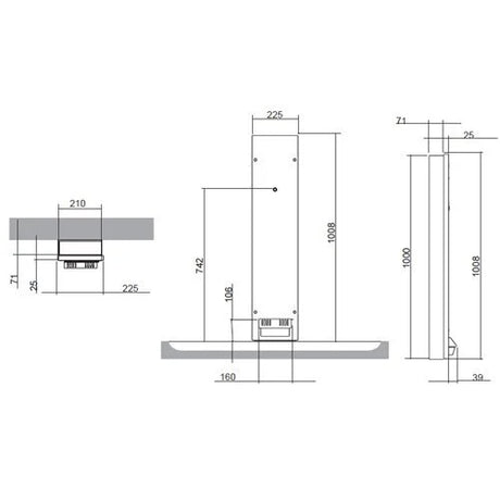 MULTIF.STEAM MODULE W/6 KW - JAQUAR WELLNESS - ( CHROME - NOOR - 0x0 mm - 0inchX0inch )