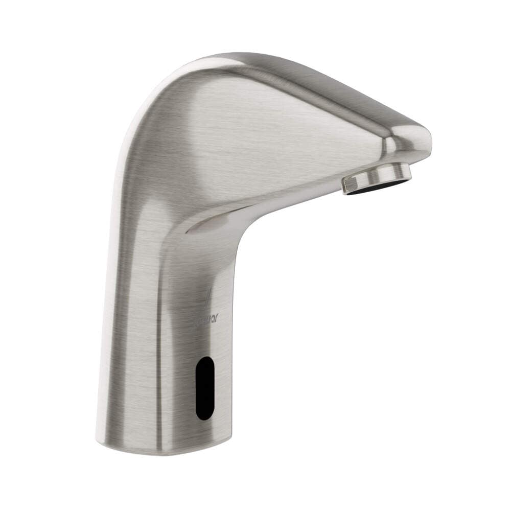 T/M SENSOR FAUCET FOR WASH BASIN ( 9VOLT DC & BATTERY OPERATED) WITH BRAIDED PIPE - JAQUAR FAUCETS - (STAINLESS STEEL - SENSOR - 0x15 mm - 0inchX0.5inch)