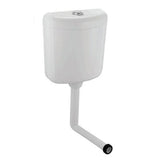 PVC W/HUNG CIST. 3/6L D/F W/BEND FOR EWC - JAQUAR CISTERN - ( WHITE - ALLIED - 0x0 mm - 0inchX0inch )
