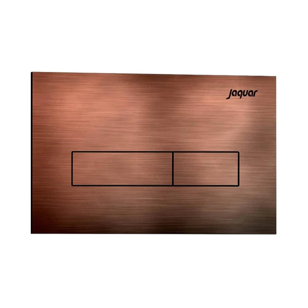 CONTROL PLATE - JAQUAR CISTERN -  ( ANTIQUE COPPER - KUBIX - 0x0 mm - 0inchX0inch )
