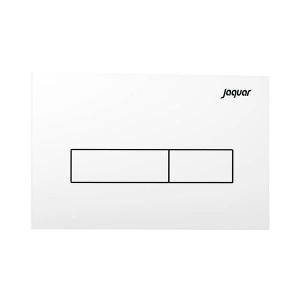 CONTROL PLATE - JAQUAR CISTERN -  ( WHITE MATT - KUBIX - 0x0 mm - 0inchX0inch )