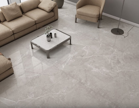 JORDAN PEARL CARVED INFINITY - INDIAN TILES -  (  - CONTINUOS MARBLE CARVING - 1200x600 mm - 48inchX24inch )