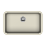 QUARTZ 1.0 BOWL W/O DRAIN BOARD (DEPTH 8INCH) - CARYSIL -  ( GRANITE CHAMPAGNE - JUMBO - 785x480 mm - 30inchX19inch )