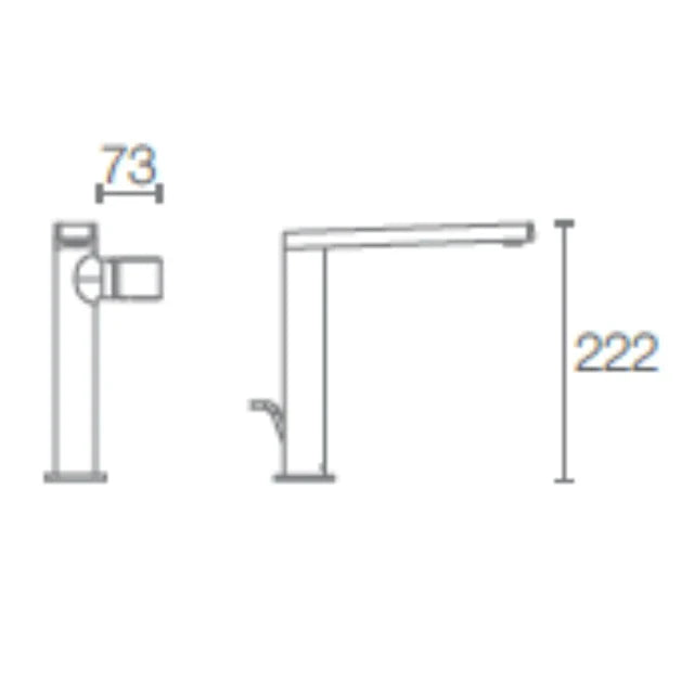 COMPOSED SINGLE HANDLE TALL LAVATORY FAUCET - ACH - KOHLER LUXURY -  ( BRUSHED BRONZE - LUXURY - 0x0 mm - 0inchx0inch )