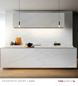 CALACATTA-8 - CALACATTA LECHE I (6384) - SURFACES -  (  - TABQUARTZ - 3270x1640x20 mm - 128.74inchX64.57inchX0.8inch )