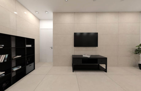 FORT CEMENTI KHAKHI MATT TEXTURE - SIMPOLO-TILES- (  - IMPATTO MATT - 1198x598 mm - 48inchX24inch )