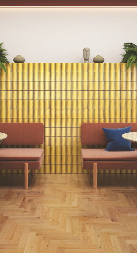 KITKAT YELLOW HL - CREANZA -  (  - BERYX COLORICA  - 600x300 mm - 24inchX12inch )