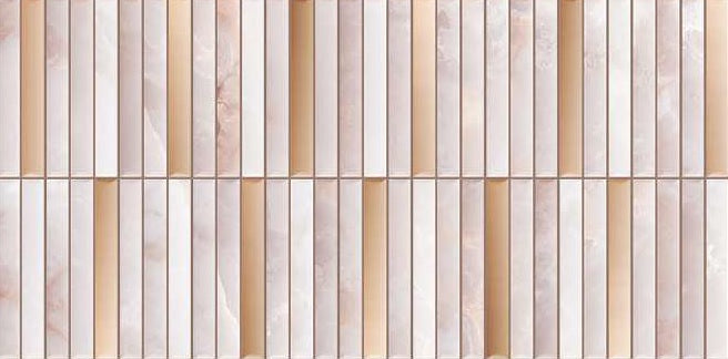 KITKAT DECOR 1 - INDIAN TILES -  (  - WALL TILES MATT/LUSTER - 600x300 mm - 24inchX12inch )