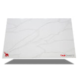 CALACATTA-8 - CALACATTA LECHE II (6385) - SURFACES -  (  - TABQUARTZ - 3270x1640x20 mm - 128.74inchX64.57inchX0.8inch )