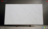CALACATTA-8 - CALACATTA LECHE II (6385) - SURFACES -  (  - TABQUARTZ - 3270x1640x20 mm - 128.74inchX64.57inchX0.8inch )