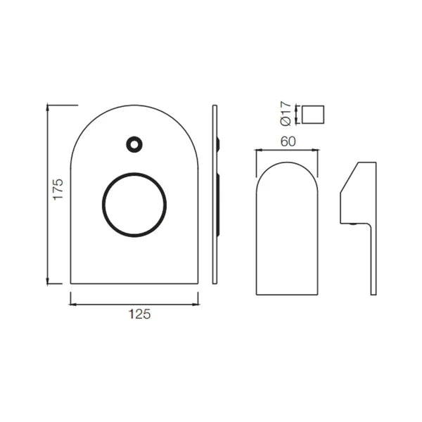 S.L.EXPOSED PARTS DIV KIT HIGH FLOW - JAQUAR FAUCETS -  ( CHROME - LYRIC - 0x15 mm - 0inchX0.5inch )