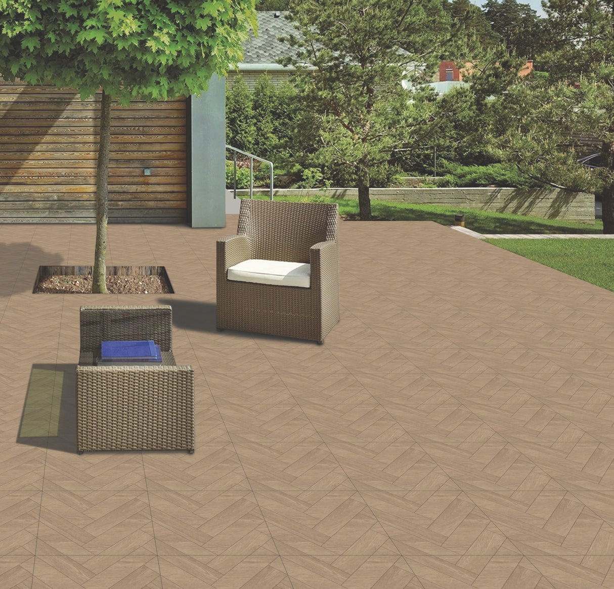MAPLE BEIGE - CREANZA -  (  - CREANZA PRO SERIES - 400x400x12 mm - 16inchX16inchX0.4inch )