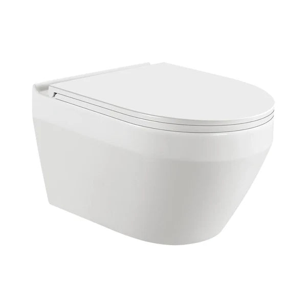 EWC WM RIMLESS MARGO R (P TRAP-210MM)- HINDWARE -  ( STAR WHITE - ITALIAN - 0x0 mm - 0inchX0inch )