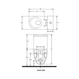 E.W.C W/M MARIO EXTENDED W/SEAT COVER P-TRAP 150MM ( BOLT DISTANCE 8INCH)- HINDWARE -  ( IVORY - ART - 660x375 mm - 26.4inchX15inch )