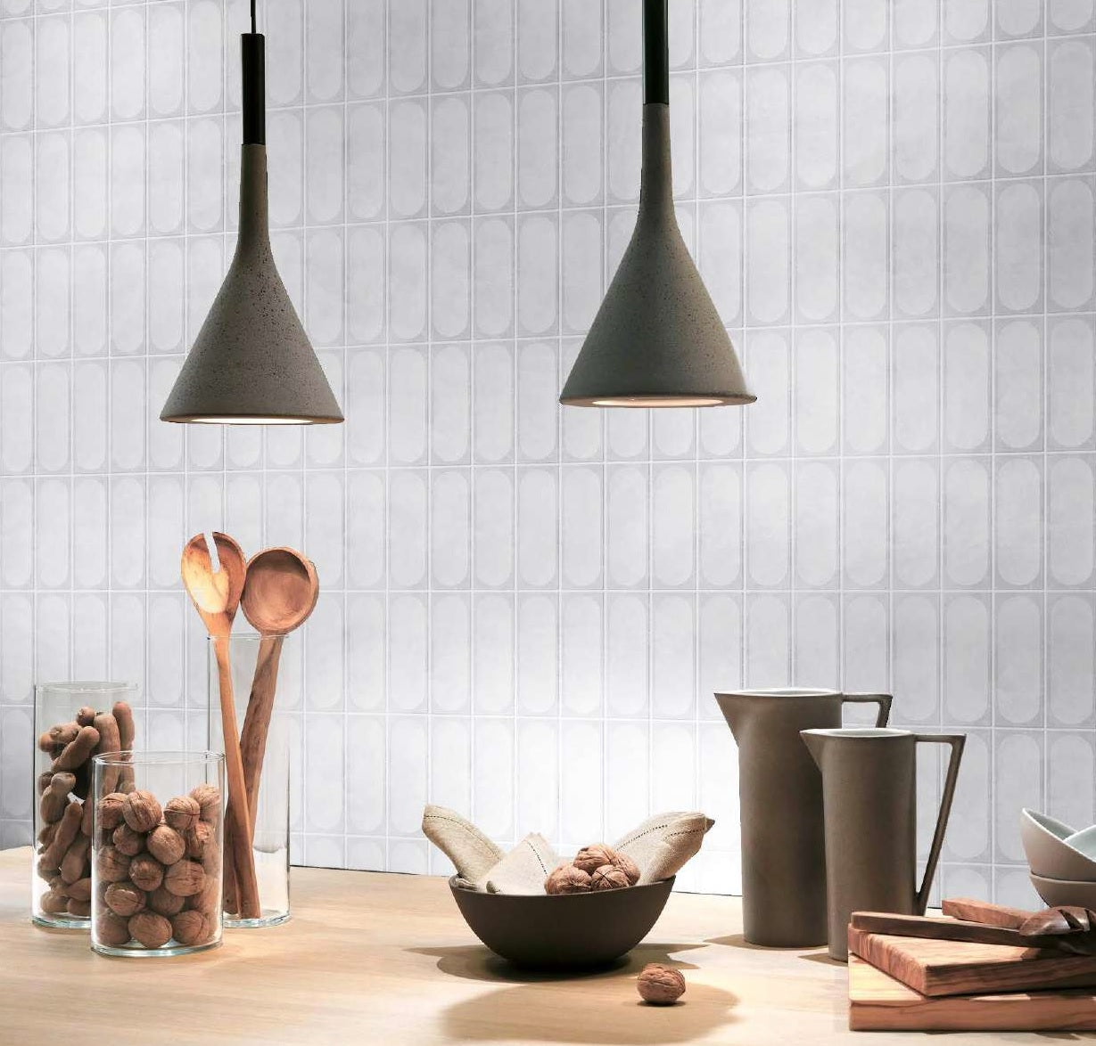 ZILIJ MILKY - INDIAN TILES - ( - WALL TILES SERIES - 600x300 mm