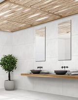 NAUTICA BIANCO - INDIAN TILES -  (  - MIORCA-RUSTIC - 1200x600x8 mm - 48inchX24inchX0.3inch )