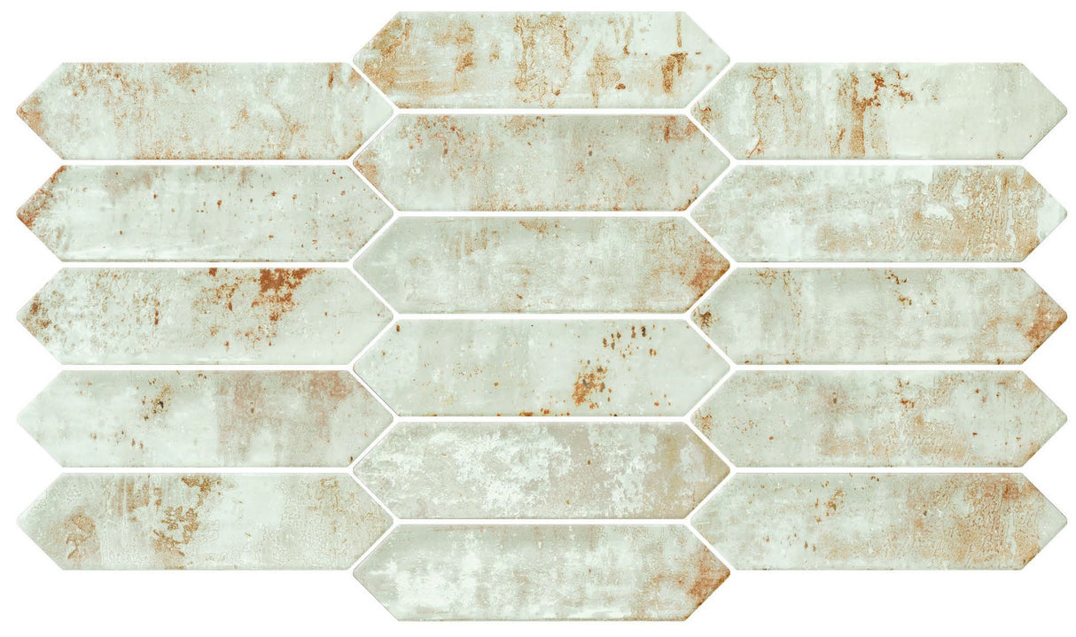 POLO SNOW 10MM - COLORTILE -  (  - POLO GLOSSY - 300x75 mm - 12inchX3inch )
