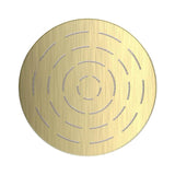 MAZE OVERHEAD SHOWER ROUND SHAPE - JAQUAR FAUCETS - ( GOLD DUST - OVERHEAD SHOWER - 150x15 mm - 6inchX0.6inch )