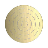 MAZE ROUND 8 - JAQUAR FAUCETS - ( GOLD DUST - OVERHEAD SHOWER - 15x200 mm - 0.5inchX8inch )