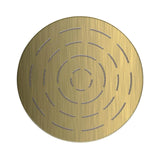 MAZE ROUND 9.5 - JAQUAR FAUCETS - ( GOLD DUST - OVERHEAD SHOWER - 15x240 mm - 0.5inchX9.5inch )