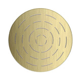 ROUND SHAPE OVERHEAD SHOWER - JAQUAR FAUCETS - ( GOLD DUST - MAZE SHOWER - 0x300 mm - 0inchX12inch )