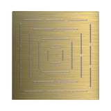 MAZE SQUARE 12 - JAQUAR FAUCETS - ( GOLD DUST - OVERHEAD SHOWER - 15x300 mm - 0.5inchX12inch )