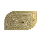 ALIVE MAZE OVERHEAD SHOWER ROUND - JAQUAR FAUCETS - ( GOLD DUST - OVERHEAD SHOWER - 300x200 mm - 8inchX0inch )