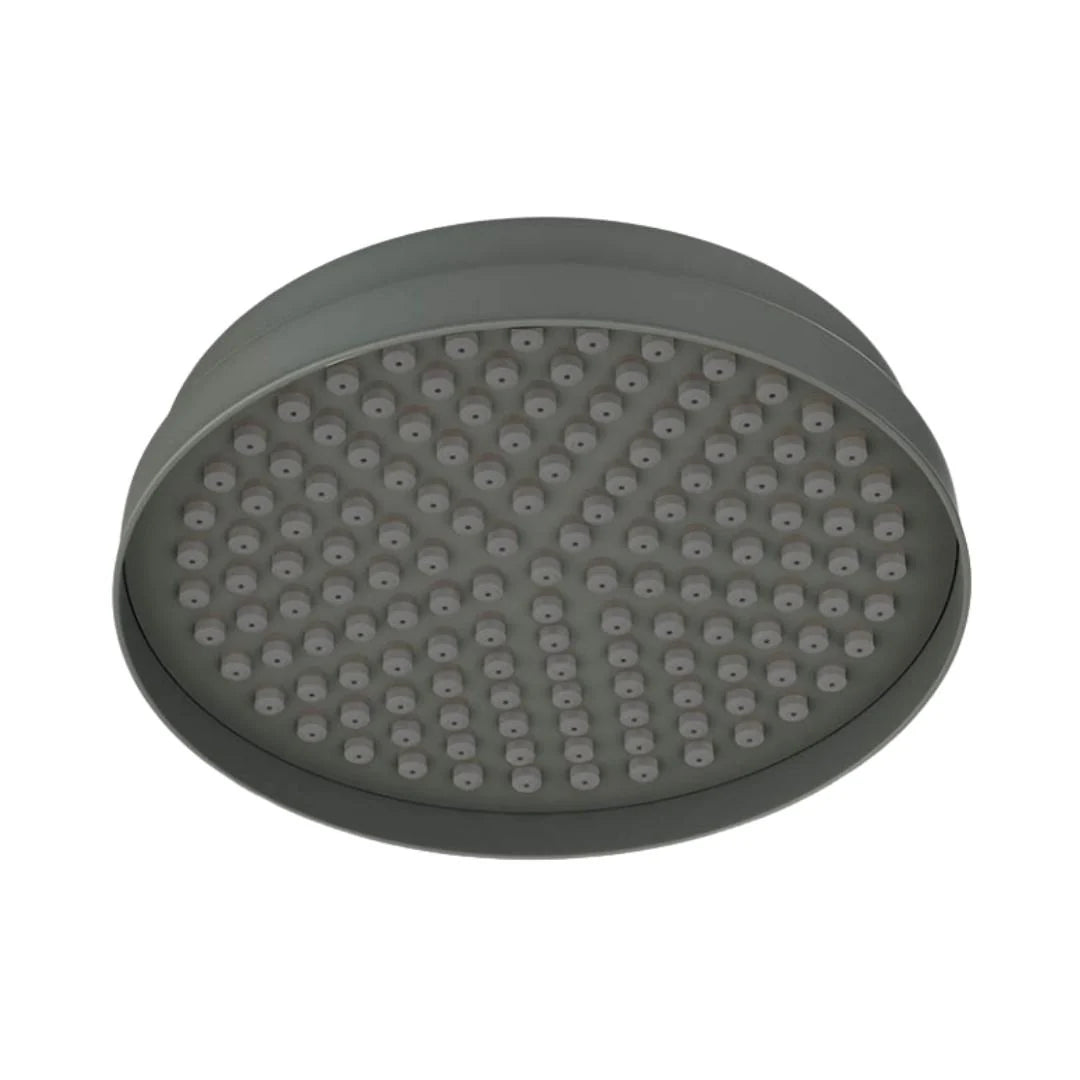 VICTORIAN SHOWER HEAD ROUND 200MM DIA (BELL TYPE - JAQUAR FAUCETS - ( GRAPHITE - OVERHEAD SHOWER - 0x0 mm - 0inchX0inch )