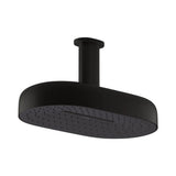 OBLONG DUAL FUNCTION RAIN HEAD WITH KATALYST TECHNOLOGY - KOHLER LUXURY -  ( MATT BLACK - LUXURY - 0x0 mm - 0inchX0inch )