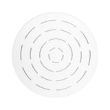 MAZE ROUND 8 - JAQUAR FAUCETS - ( WHITE - OVERHEAD SHOWER - 200x15 mm - 8inchX0.6inch )