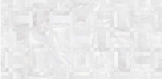 ROYAL MIAMI ONYX WHITE DECOR - CREANZA -  (  - CREANZA - 1200x600 mm - 48inchX24inch )