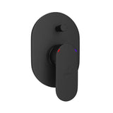S.L.EXPOSED PARTS DIV KIT HIGH FLOW - JAQUAR FAUCETS -  ( BLACK MATT - OPAL PRIME - 0x15 mm - 0inchX0.5inch )