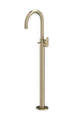 EXPOSED PARTS OF FLOOR MOUNTED SINGLE LEVER BATH MIXER - JAQUAR FAUCETS -  ( GOLD DUST - OPAL PRIME - 0x15 mm - 0inchX0.5inch )