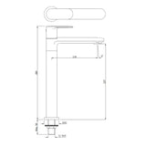 PILLAR COCK WITH 200MM EXTENSION BODY - JAQUAR FAUCETS -  ( STAINLESS STEEL - OPAL PRIME - 0x15 mm - 0inchX0.5inch )